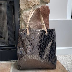 Michael Kors shiny tote